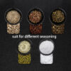 Small premium manual stainless steel salt and pepper grinder. - Image 5