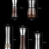Small premium manual stainless steel salt and pepper grinder. - Image 6